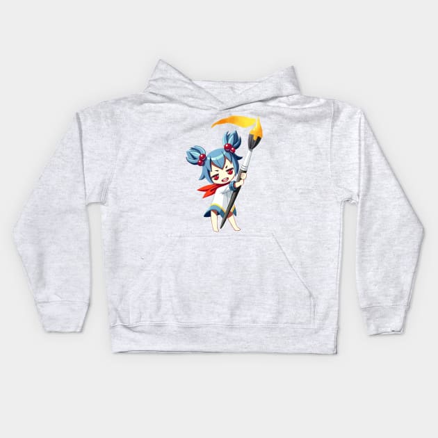 Painter Kids Hoodie by Freeminds